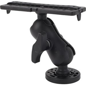 Yinhing Base di Montaggio per Ecoscandaglio Girevole a 360 Gradi e Staffa Portatile in Altezza per Ecoscandagli Accessori Ideali per Kayak Facile Visualizzazione e stabilità