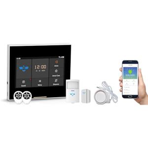 ITALIAN ALARM - Antifurto Senza Fili, Allarme Casa Senza Fili WiFi, Antifurto Casa Wireless con Sensori Allarme Porte e Finestre. Supporta SIM GSM 4G e APP Smart. Mod. MICRO TOUCH, Assistenza ITALIA