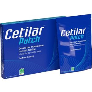Pharmanutra Cetilar Patch Cerotto Monouso 5 Pezzi - Benessere per Muscoli e Articolazioni