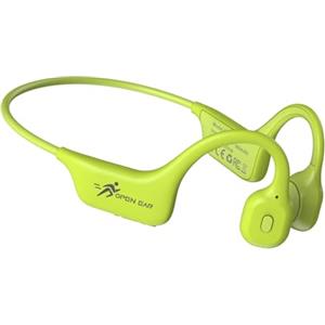 ANSTEN Cuffie Conduzione Ossea, 2025 Auricolari Conduzione Ossea Bluetooth 5.3, Ricarica Rapida USB-C, IPX5 Impermeabile, Cuffie Sportive Open Ear per Running, Sport, Ciclismo e Fitness(Verde)