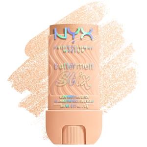 NYX Professional Makeup Buttermelt Glaze Stix, Illuminante in Stick, Fino a 8 ore di tenuta, Per Viso e Corpo, Punta di Precisione, Con Burro di Cocco e Capuaçu, Shade: A Whole Melt, 5 g
