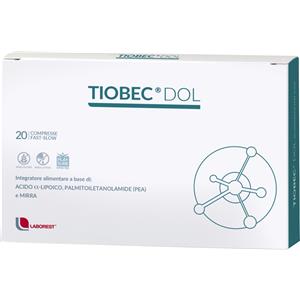 Laborest Tiobec Dol - Integratore Energetico con Acido α-lipoico, PEA e Mirra - 20 Compresse
