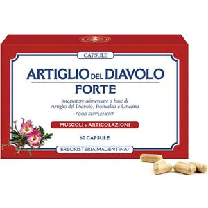 Erboristeria Magentina Artiglio del Diavolo Forte - Integratore alimentare 60 Capsule per il benessere articolare