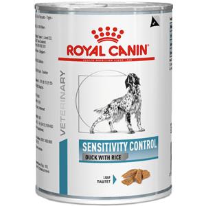 Royal Canin Veterinary Diet Sensitivity Control Cibo Umido per Cani con Anatra e Riso - 420 g