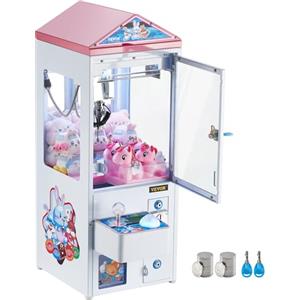 VEVOR Macchina ad Artiglio Commerciale per Catturare Giocattoli con Luce e Suono, Sollevamento Artigli 0-130 mm