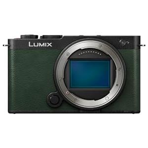 Panasonic Lumix DC-S9E-G Videocamera mirrorless Full Frame Open Gate per vlogging, 24,2 MP, video 6K/4K, PDAF 779 punti, stabilizzazione immagine, schermo angolo libero, WiFi 5Ghz, Verde Oliva