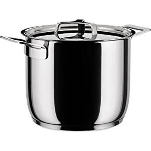 Alessi AJM100/20 Pots&Pans Pentola in Acciaio Inossidabile 18/10 Lucido