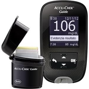 Accu-chek Guide Kit Glucometro + Pungidito Fastclix