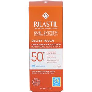 GANASSINI COSMETIC Rilastil Sun System Crema Solare Vellutata Viso SPF 50+ 50 ml