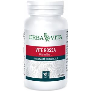 ERBA VITA GROUP SpA Erba Vita Vite Rossa 60 Capsule - Integratore alimentare di Vite Rossa