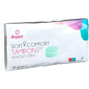 Beppy *DRY* Soft + Comfort Tampons senza filo 4 pz Tampone