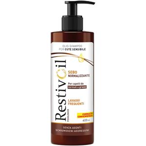 PERRIGO ITALIA Srl RestivOil Capelli Sani e Splendenti Fisiologico Sebo Normalizzante Shampoo Riequilibrante 400 ml