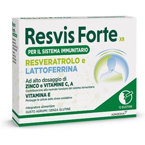 ALFASIGMA SpA Resvis Forte Xr Biofutura 12 Buste -OFFERTISSIMA-ULTIMI PEZZI-ULTIMI ARRIVI-PRODOTTO ITALIANO-