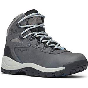 Columbia Newton Ridge Plus, Scarponi da trekking ed escursionismo di media altezza Donna, Quarry/Cool Wave (692), 36.5 EU