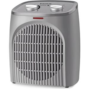 Taurus - Termoventilatore Tropicano Bagno | 2000W | Silenzioso | Termostato Regolabile | 2 Livelli di Calore | Funzione Ventilatore | IP21 | Indicatore Luminoso | Ideale per Bagni
