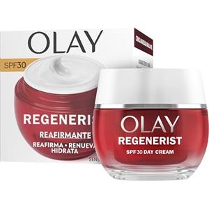 Olay Regenerist Crema Viso Giorno SPF30 Idratante Antirughe e Rassodante per la Cura della Pelle, con Protezione Solare, Niacinamide, Peptidi Anti-Età. Rinnova, Rassoda e Idrata. Non Unge, 50ml