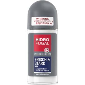 Beiersdorf Hidrofugal Mulinello fresco e forte, forte protezione antitraspirante con profumo rinfrescante, deodorante a lunga durata per uomini senza alcool etilico (50 ml)