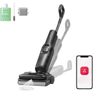 roborock F25 ACE Pro Aspirapolvere Lavapavimenti Senza Fili, 25000Pa, JetFoaming Anti-Macchie, Rullo Anti-Groviglio, Design 180° a Piatto, Autopulizia Acqua Calda e Asciugatura, 60 min