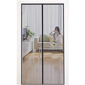 MYCARBON Zanzariera Magnetica 140x240cm Zanzariera Porta Finestra a Calamita Resistente Traspirante Tenda Anti Mosche