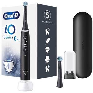 PROCTER & GAMBLE SRL ORALB IO 6 BLACK SPAZZ+2REFILL