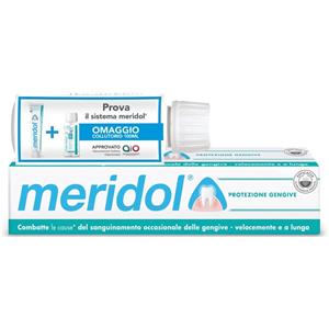 MERIDOL Set Protezione Gengive: Dentifricio 75ml e Collutorio 100ml