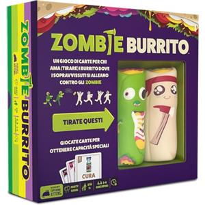 Asmodee Zombie Burrito, Gioco da Tavolo, 7+ Anni, 2-5 Giocatori, Edizione in Italiano
