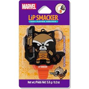 Lip Smacker Marvel, Guardiani della Galassia, Burrocacao per Bambini con Portachiavi Marvel, Facile da Applicare e a Forma di Ghiacciolo, Burrocacao Infuso con Olio di Ricino, Pop Rockets Candy