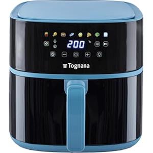 Tognana Iridea, Friggitrice ad aria 8 L, Plastica-Acciaio Inox, Carta da zucchero