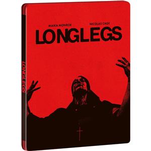 Eagle Pictures Longlegs - Steelbook 4K Ultra HD Blu-Ray - Film Horror di Oz Perkins