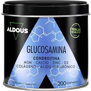 ALDOUS Glucosamina Condroitina MSM - Integratore per Articolazioni con Collagene e Acido Ialuronico - 200 Compresse