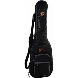 SoundSation Custodia Imbottita per Chitarra Elettrica SBG-30, 30 mm, Nero con Tracolle Regolabili