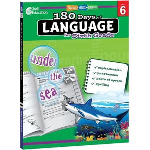 Suzanne Barchers Suzanne I. Barche 180 Days™: Language for Sixth Gra (Tascabile)