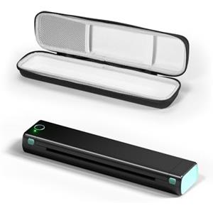 Phomemo M08F Stampante Portatile A4, Bluetooth Stampante Termica Supporta Formato A4, Stampante Portatile Senza Fili Senza Inchiostro, Compatibile Con Smartphone e laptop