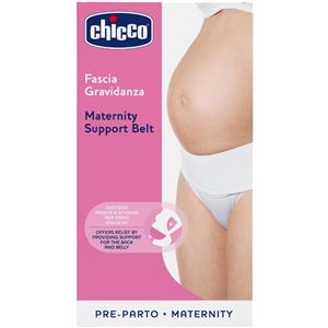 Chicco Fascia Gravidanza Taglia L - Supporto Confortevole in Tessuto Stretch per Addome e Lombari