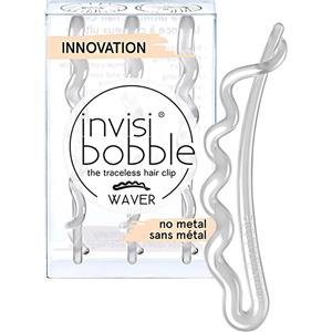 INVISIBOBBLE Waver - Forcine senza Metallo Cristallo Trasparente, 3 pz