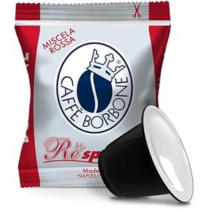 CAFFÈ BORBONE capsule Borbone respresso miscela rosso compatibili Nespresso PZ. 100 200 300 400 500 600 (200)