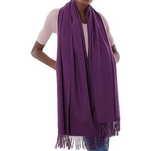 PIOYMEYA Sciarpa Scialle Donna Invernale Stola Viola Spaosa Sciarpe Foulard Pashmina Elegante Cerimonia