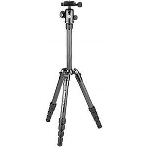 Manfrotto MKELES5CF-BH Element Traveller Treppiede in Carbonio, Piccolo, Nero