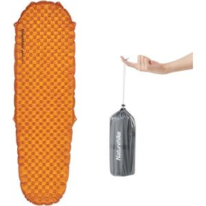 Naturehike Materassino termico 5,8 valore R campeggio 4 stagioni Ultralight autogonfiabile materasso ad aria durevole con borsa gonfiabile