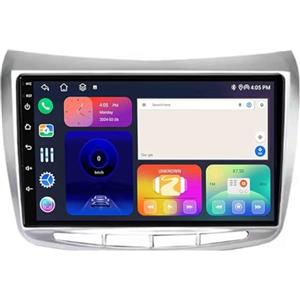 HIBIYA Autoradio Android 14 per Lancia Delta 2009-2019 Schermo Touchscreen da 9 Pollici con GPS USB WiFi RDS Mic Supporto Carplay DSP Controllo del Volante(H 4Core 1+32G)