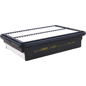 MAHLE LX 4567 Filtro Aria Motore - Dimensioni 244x163x53 mm, Qualità OE, Materiale Filtrante Premium