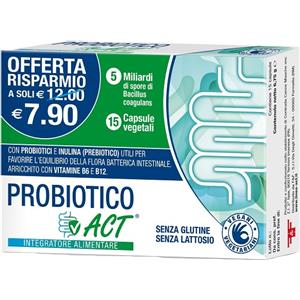 Probiotico Act 15 Capsule