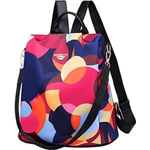 shepretty Zaino Donna antifurto Borsa Tracolla Zainetto Viaggio,8864-e