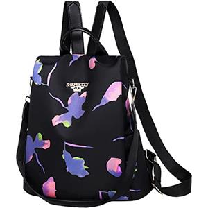 shepretty Zaino Donna antifurto Borsa Tracolla Zainetto Viaggio,8864-b