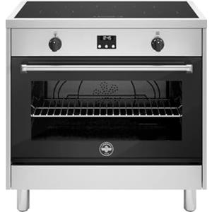 La Germania AMN964IEXE - Cucina induzione con forno elettrico, 90x60 cm, Inox