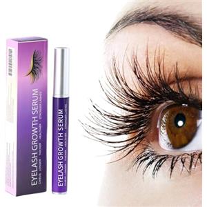 Futuhada Siero per ciglia, 8 ml Naturale Siero per la crescita delle ciglia e sopracciglia, Siero Ciglia Allungante e Infoltisce, Eyelash Growth Serum per Ciglia più Piene Lunghe e Spesse