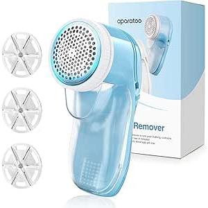 Tiptop Home Levapelucchi Elettrico Portatile, USB Ricaricabile Rasoio Elimina Pelucchi Potente ed Efficace per abiti e Tessuti, Vestiti, maglioni, mobili, lana, Moquette