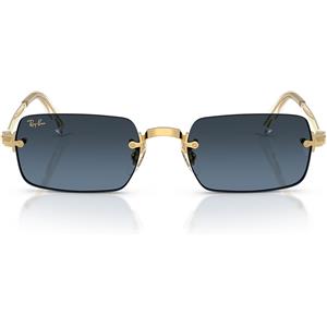 Ray-Ban Occhiali da Sole RB3928 001/S2 x ASAP Rocky Oro Arista/Blu Sfumato Unisex 54/20/145
