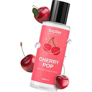 ByPlay Lubrificante Intimo Aromatizzato Gusto Ciliegia a Base d'Acqua Commestibile per Coppia Ideale per Sesso Orale Texture Scivolosa Zero Appiccicoso Consegna Discreta 100ml