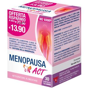 F&f srl Menopausa Act 30 Compresse